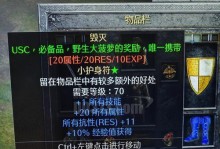 暗黑2技能技巧攻略秘籍（掌握关键技能，征服暗黑世界）